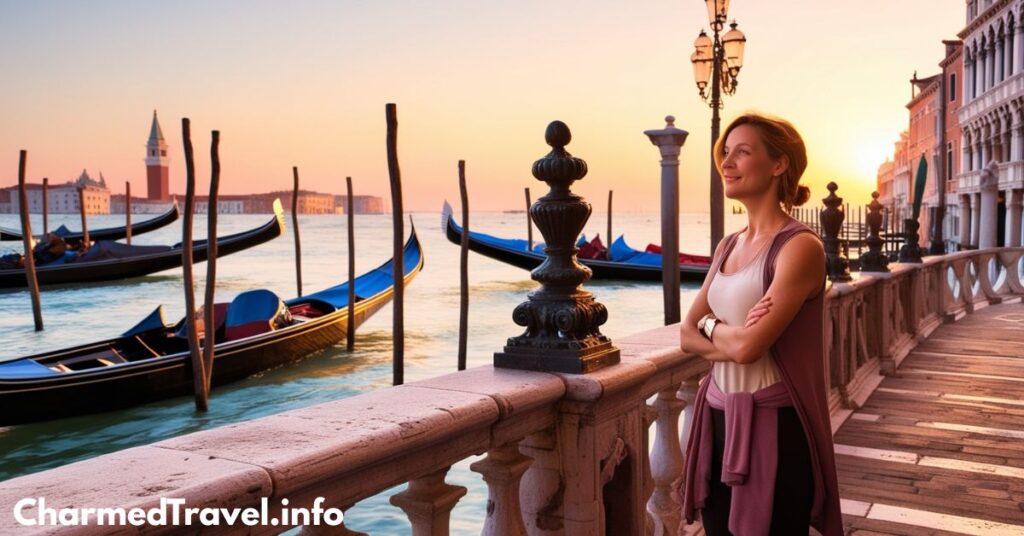 exploring Italy. Solo female traveler
