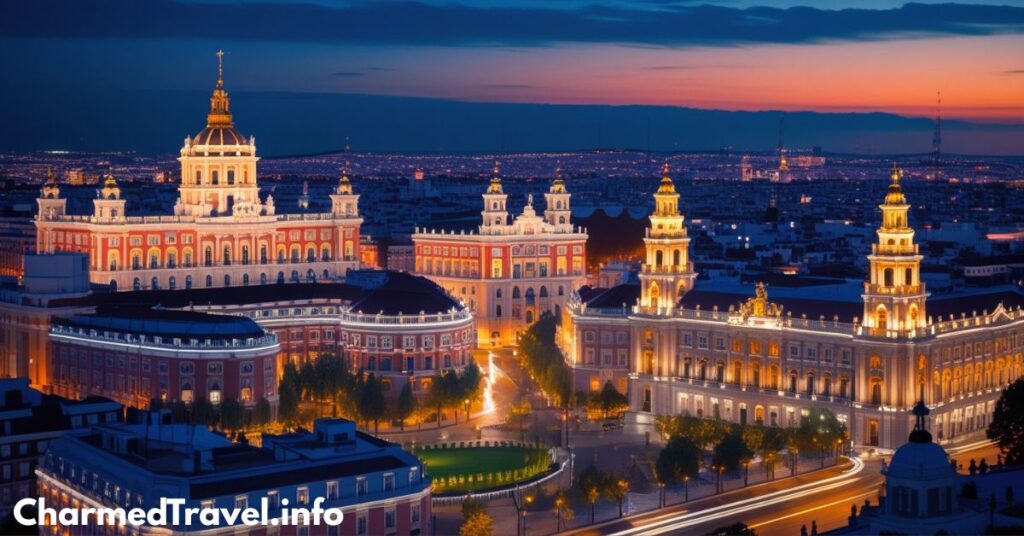 "Royal Palace and gardens in Madrid, Spain – solo Europe trip for females"