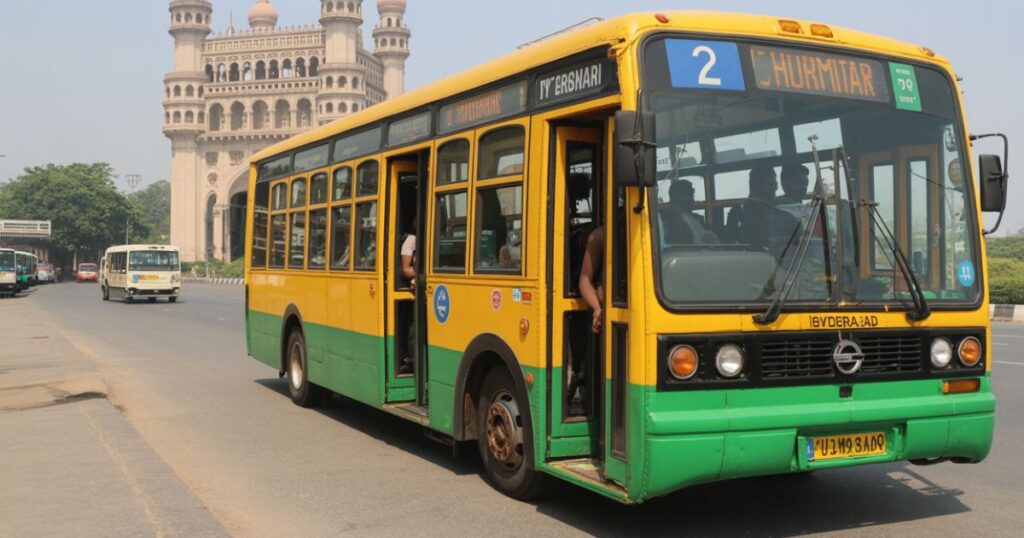 2 Bus Route Hyderabad – Secunderabad to Charminar