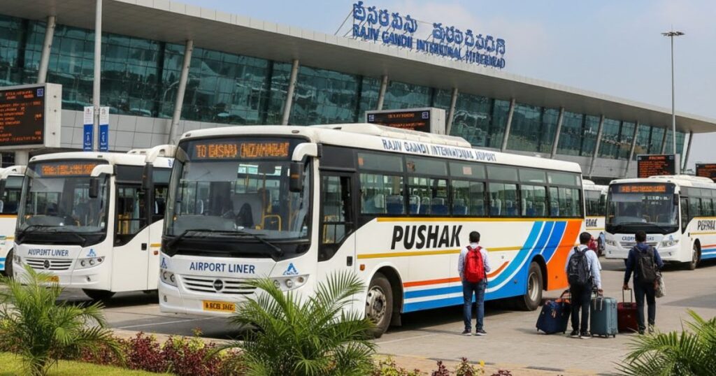 Buses from Rajiv Gandhi Airport to Basara (Nizamabad):