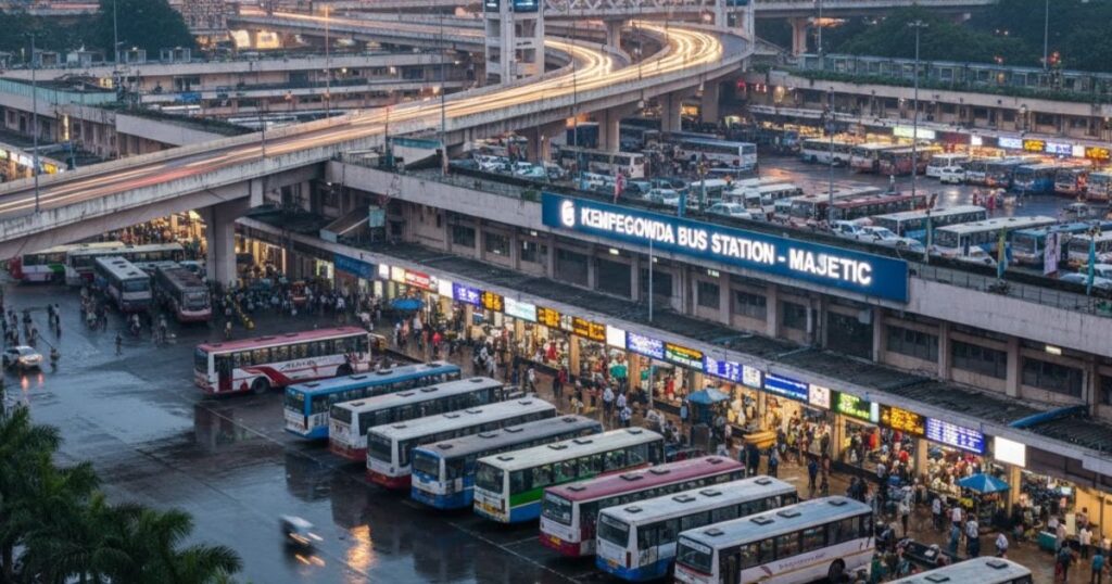 Kempegowda bus station Bangalore – Majestic Bus Stand