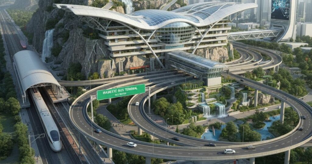 Majestic Bus Stand Location & Accessibility