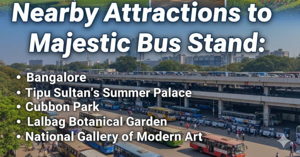 Nearby Attractions to Majestic Bus Stand
