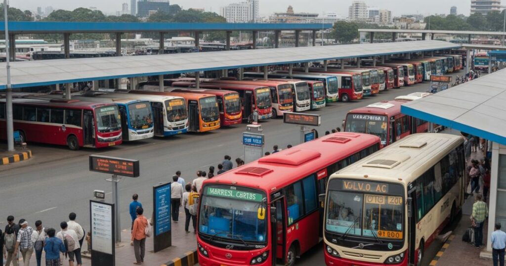 TGSRTC MGBS Bus Station- Types of Bus Services from MGBS: